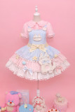 Alice Girl -Candy Cat- Sweet Cute Lolita Salopettes