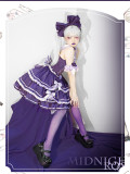 Midnight - Gothic Purple Lolita JSK Dress