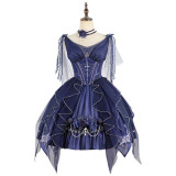 Yinluofu -The Mirror of Thorns- Classic Lolita JSK Dress Set