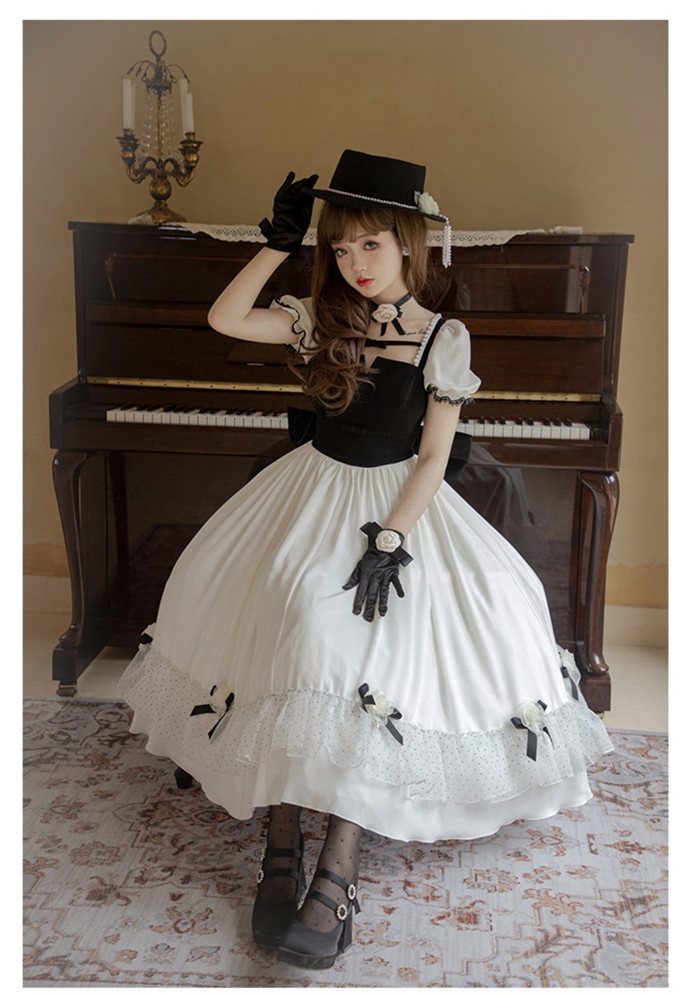 US$ 79.99 - Girls' Gift - Classic Vintage Lolita OP Dress - m.lolitaknot.com