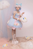 Bubbles Sweet High Waist Lolita JSK Full Set