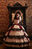 Henrietta -Der Rubin- Gorgeous Princess Rococo Tea Party Lolita OP Dress