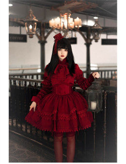 CastleToo -Evil Doll- Gothic Lolita Blouse and Skirt