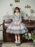 Annie Parcel - Bramble Rose- Sweet Classic Countryside Embroidery Lolita OP Dress