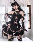 Annie Parcel -Midnight Roses- Sweet Gothic Lolita JSK