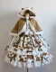 Puppet Night -Deerlet- Christmas Sweet Lolita JSK, Blouse, Bloomer and Cape Set