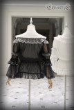 Elpress L -Black Rose- Classic Rococo Loyal Hime Lolita Accessories