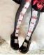 Roji -Strawberry Tie- Christmas Sweet Lolita Tights for Spring and Autumn