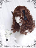 Sinwavy - Cheese Bear 40cm Long Curly Wavy Doll Lolita Wig