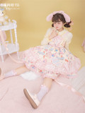 Mewroco -Bunny Doll- Sweet Lolita JSK and Accessories Full Set