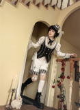 CastleToo -Magicians of Holy College- Gothic Lolita Topwear and Shorts Set