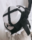 CastleToo -Magicians of Holy College- Gothic Lolita Bonnet and Hat