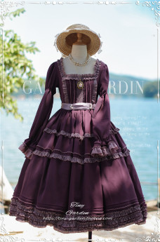 Tiny Garden -Antique Dancing Party- Vintage Classic Elegant Lolita OP Dress