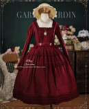 Tiny Garden -Antique Dancing Party- Vintage Classic Elegant Lolita OP Dress