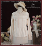 Tiny Garden -Her Memories- Vintage Classic Cotton Lolita Blouse