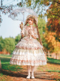 Farm Harvest Classic Vintage Countryside Lolita OP Dress
