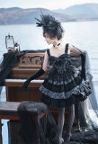 Mewroco - Rose Whisper - Elegant Gothic Lolita JSK and Headband Set