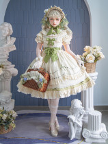 LemonCantata - Lily of The Valley - Elegant Classic Vintage Lolita OP Dress