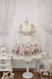 Alice Girl-Doll Tell Stories- Sweet Lolita OP Dress and Apron
