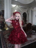 Alice Girl -Knitting Heart- Sweet Lolita JSK and Bolero