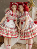 Pennyhouse -Little Strawberry- Sweet Lolita One Piece Dress