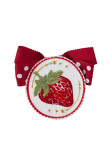Pennyhouse -Little Strawberry- Sweet Lolita Brooch, Hairclip and Apron