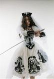 Psyche Manie -A Nail Pierces The Bone- Gothic Lolita OP Dress