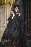 Lady Miao -Lady Athena- Gorgeous Princess Tea Party Lolita JSK and OP Dress