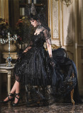 Lady Miao -Lady Athena- Gorgeous Princess Tea Party Lolita JSK and OP Dress