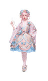 Mountain and Sea-Tea Party Princess Wa Lolita JSK Full Set