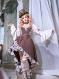 To Margaret- Punk Lolita Blouse, Vest, Skirt and Accessories