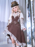 To Margaret- Punk Lolita Blouse, Vest, Skirt and Accessories
