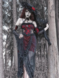 Interview with The Vampire - Drawstring Lace Gothic Lolita JSK and Bolero