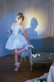 Doris Night -Snow Rose- Elegant Princess Tea Party Classic Lolita JSK Dress