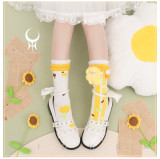 Yidhra -Strange Garden- Cute Printed Lolita Socks