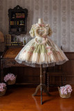 Letter for The Spring - Sweet Classic Lolita OP Dress Full Set