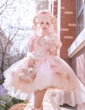 Letter for The Spring - Sweet Classic Lolita OP Dress Full Set