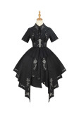 Melonshow -Thorns and Thorns- Ouji Military Lolita OP Dress