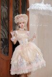 Waltz of The Roses- Elegant Embroidery Classic Lolita JSK