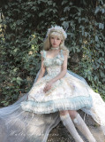 Waltz of The Roses- Elegant Embroidery Classic Lolita JSK