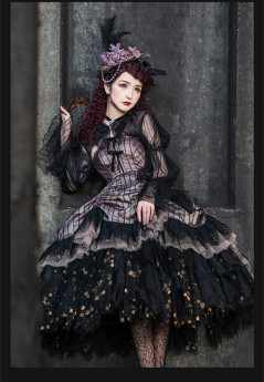 Neo Ludwig -Skald- Elegant Classic Princess Lolita Blouse and Dress Set