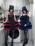 Crush Emergency - Cross Hospital Nurse Gothic Lolita Dress Full Set