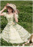 Yingluofu -Betty's Afternoon Tea- Elegant Classic Lolita Blouse, Vest and Skirt Set