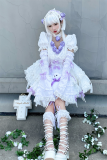 Diamond Honey- Vintage Gothic Lolita OP Dress and Accessories
