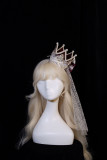 Alice Girl -Girls' Day- Vintage Classic Lolita Crown with Veil