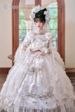 Elpress L -Gorgeous Vernal Scenery- Classic Rococo Royal Hime Tea Party Lolita OP Dress