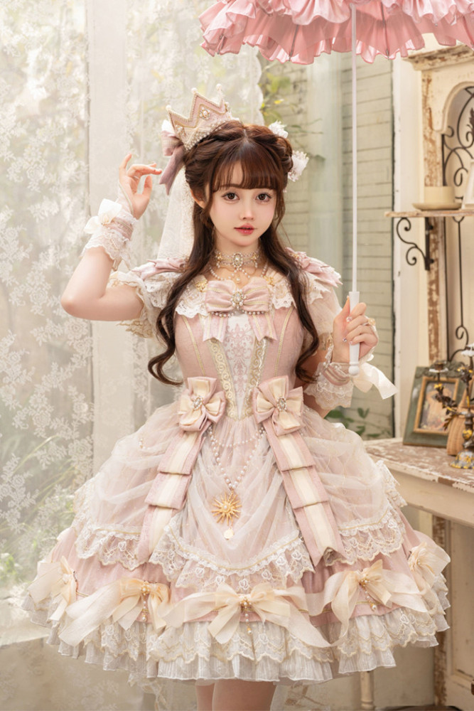 US$ 91.99 - Alice Girl -Girls' Day- Vintage Classic Lolita OP Dress -  m.lolitaknot.com
