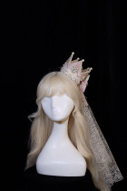 Alice Girl -Girls' Day- Vintage Classic Lolita Crown with Veil