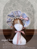 Alice Girl -Angel Heart - Sweet Classic Lolita Bonnet and Rosette Headwear