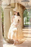 Alice Girl-Dear MIss Diana- Elegant Embroidery Tea Party Princess Classic Lolita OP Dress